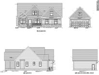 Two-story house with a front porch and attached garage, featuring a gabled roof and brick facade at 160 Purslane Dr, Franklinton, NC 27525