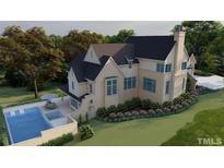 Luxury home with pool and landscaped grounds at 1419 Ridge Rd, Raleigh, NC 27607