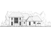Two-story home with a large front porch and attached garage at 781 Manchester Dr, Raleigh, NC 27609