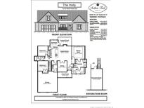 Floor plan showcasing a two-story home with recreation room at 152 Hillwood Dr, Sanford, NC 27332