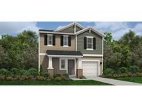 Two-story craftsman style home with attached garage at 19 Bennington (Lot 559) Way, Lillington, NC 27546