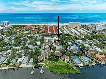 Condo community with beach access near the ocean at 6157 Midnight Pass Rd # C12, Sarasota, FL 34242