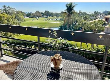 Balcony with golf course view at 1065 Gulf Of Mexico Dr # 302, Longboat Key, FL 34228