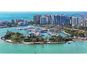 High rise building near marina and waterfront at 1233 N Gulfstream Ave # 1001, Sarasota, FL 34236