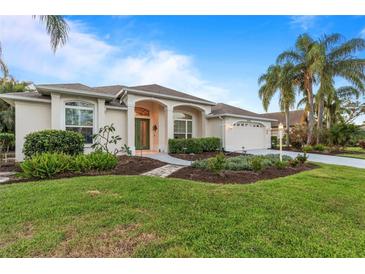 Charming one-story home with lush landscaping at 11332 Rivers Bluff Cir, Lakewood Ranch, FL 34202