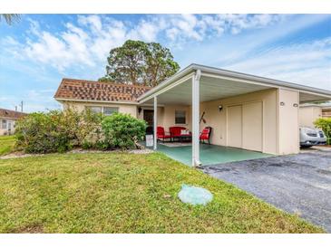Condo with carport and small patio at 4803 Park Acres Dr, Bradenton, FL 34207