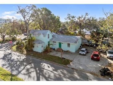 Aerial view showing home's location and surrounding neighborhood at 1501 14Th W Ave, Bradenton, FL 34205