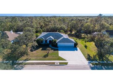 Single-Gathering home with two-car garage and spacious backyard, situated on a tree-lined street at 13618 2Nd Ne Ave, Bradenton, FL 34212
