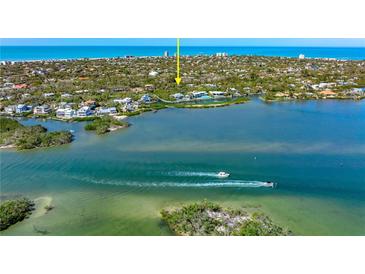 Waterfront home on Siesta Key with canal access to the bay at 5179 Hidden Harbor Rd, Sarasota, FL 34242