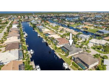 Home's location in a desirable waterfront community at 2505 Rio Tiber Dr, Punta Gorda, FL 33950