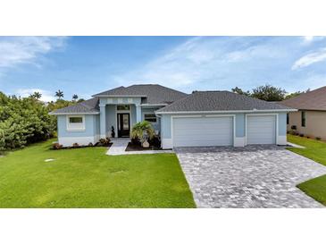 Two-story home with three car garage at 9978 Audrey St, Port Charlotte, FL 33981