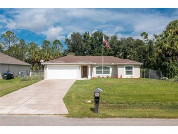 Charming one-story house with a spacious yard at 3159 Draper Ter, North Port, FL 34286