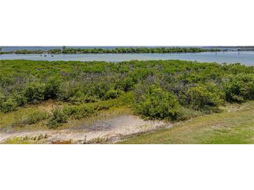 Scenic waterfront view with lush greenery and calm waters at 6000 Boca Grande Cswy # D46, Boca Grande, FL 33921