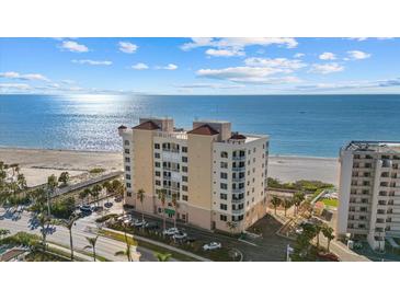 Oceanfront building with beach and road views at 811 The Esplanade N # 402, Venice, FL 34285