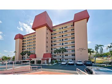 Building exterior showcasing the architectural style and landscaping at 244 Saint Augustine Ave # 104, Venice, FL 34285