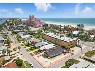 Charming single-story home with modern roof near beachfront, showcasing appealing location in vibrant coastal community at 3528 Casablanca Ave, St Petersburg, FL 33706