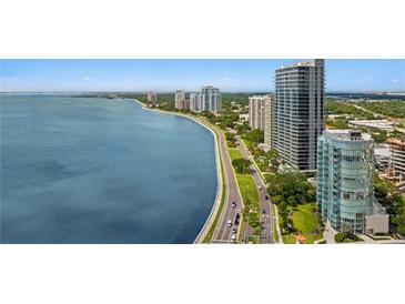 Stunning aerial view of waterfront community at 2912 W Santiago St # 903, Tampa, FL 33629