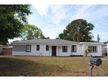 Charming single-story home featuring a freshly painted exterior, well-maintained lawn, and clear address display at 3908 W Wallace Ave, Tampa, FL 33611