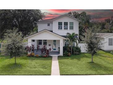 Two-story craftsman home with landscaped yard at 2860 14Th N Ave, St Petersburg, FL 33713