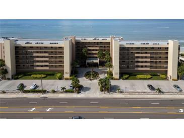 Multi-story beachfront building with parking and ocean views at 14900 Gulf Blvd # 204, Madeira Beach, FL 33708