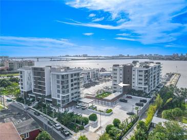 Modern condo building, waterfront view at 920 N Osceola Ave # 401, Clearwater, FL 33755