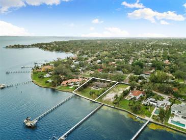 Waterfront property with expansive lot and dock access at 6200 Bahama Shores S Dr, St Petersburg, FL 33705