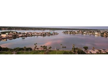 Stunning aerial view of waterfront homes and community at 17920 Gulf Blvd # 1508, Redington Shores, FL 33708