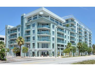 Modern condo building with multiple floors and balconies at 111 N 12Th St # 1708, Tampa, FL 33602