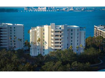 Luxury waterfront condo building with scenic bay views at 3 Seaside Ln # 601, Belleair, FL 33756