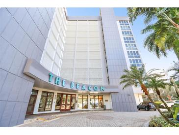 The Beacon building, featuring attractive landscaping and convenient parking at 470 3Rd S St # 405, St Petersburg, FL 33701