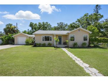 Charming single-story home with a well-manicured lawn and inviting curb appeal at 2301 46Th S St, St Petersburg, FL 33711