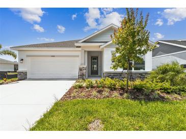 Charming single-story home with a well-manicured lawn and inviting curb appeal at 11885 Richmond Trl, Parrish, FL 34219