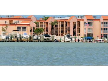 Beautiful waterfront condos with private boat docks and stunning water views at 8911 Blind Pass Rd # 220, St Pete Beach, FL 33706
