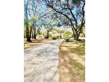 Charming single story home with long driveway and mature landscaping at 9377 Preston Rd, Brooksville, FL 34601