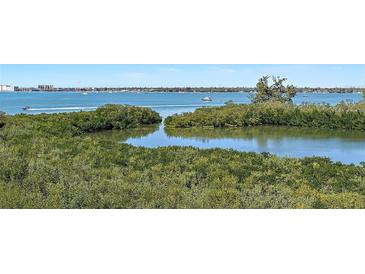 Panoramic water views surround the home, creating a relaxing and picturesque environment at 4801 Osprey S Dr # 404, St Petersburg, FL 33711