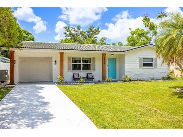 Charming single-story home with a well-maintained lawn and inviting curb appeal at 5314 13Th S Ave, Gulfport, FL 33707