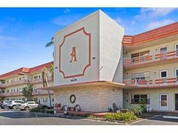Avalon condo complex with a well maintained facade and ample parking at 5840 30Th S Ave # 305, Gulfport, FL 33707