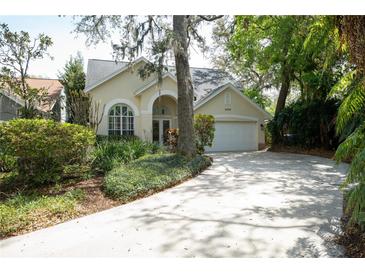 Charming single-story home with a well-manicured lawn and inviting curb appeal at 2206 Green Oaks Ln, Tampa, FL 33612