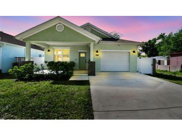 Charming single-story home with a well-maintained lawn and attached one car garage at 4036 56Th N Ave, St Petersburg, FL 33714