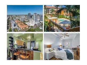 Sweeping city views showing off this vibrant, desirable downtown area at 100 4Th S Ave # 207, St Petersburg, FL 33701
