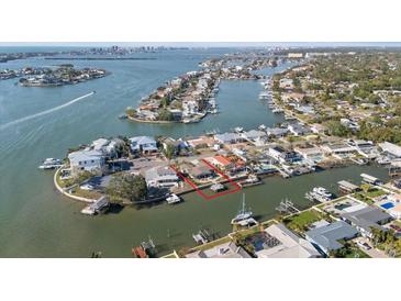 Waterfront property showcasing backyard access and a vibrant neighborhood at 4544 Harbor Hills Dr, Largo, FL 33770