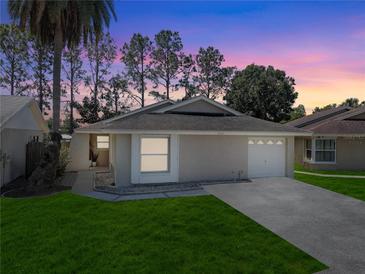 Charming single-story home with a well-maintained lawn and attached garage at 4722 Millpond Ln, Tampa, FL 33624