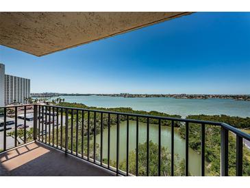 Enjoy this incredible view from the balcony of this residence at 7050 Sunset S Dr # 912, South Pasadena, FL 33707
