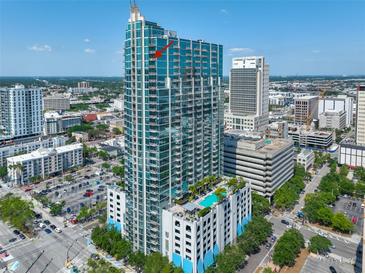 Stunning high-rise with modern architecture, pool, and panoramic city views at 777 N Ashley Dr # 3002, Tampa, FL 33602