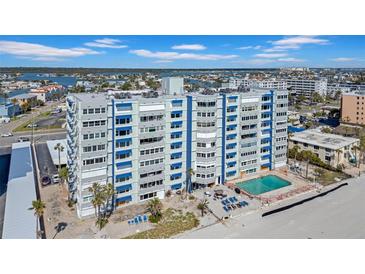 A beautiful multi-story condo with views of the ocean and a community pool at 17400 Gulf Blvd # J7, Redington Shores, FL 33708