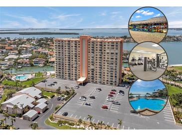 A high-rise condo offers a pool, work out center and kayak storage at 4900 Brittany S Dr # 805, St Petersburg, FL 33715