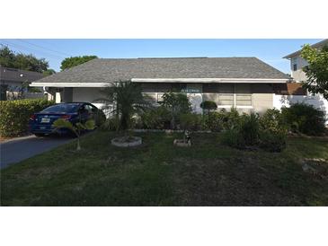 Charming single-story home with well-manicured lawn, mature landscaping, and cozy curb appeal at 611 N Bradford Ave, Tampa, FL 33609