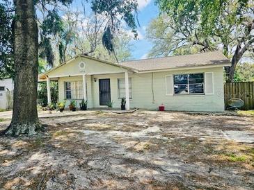 Charming single-story home with a well-maintained lawn and mature trees at 10932 N 21St St, Tampa, FL 33612