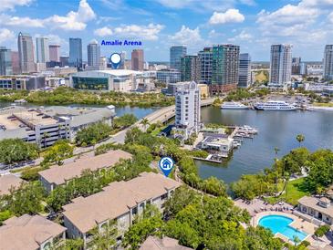Beautiful Tampa condo with waterfront views and proximity to Amalie Arena; great location at 741 Mainsail Dr, Tampa, FL 33602