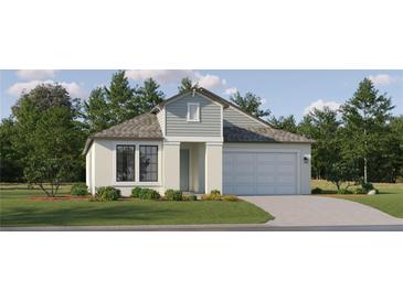 Charming single-Gathering home with a two-car garage and well-maintained lawn at 7542 E 117Th Ln, Palmetto, FL 34221